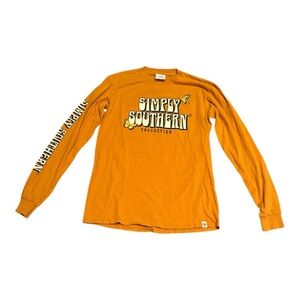 Simply Southern Golden Long Sleeve Shirt